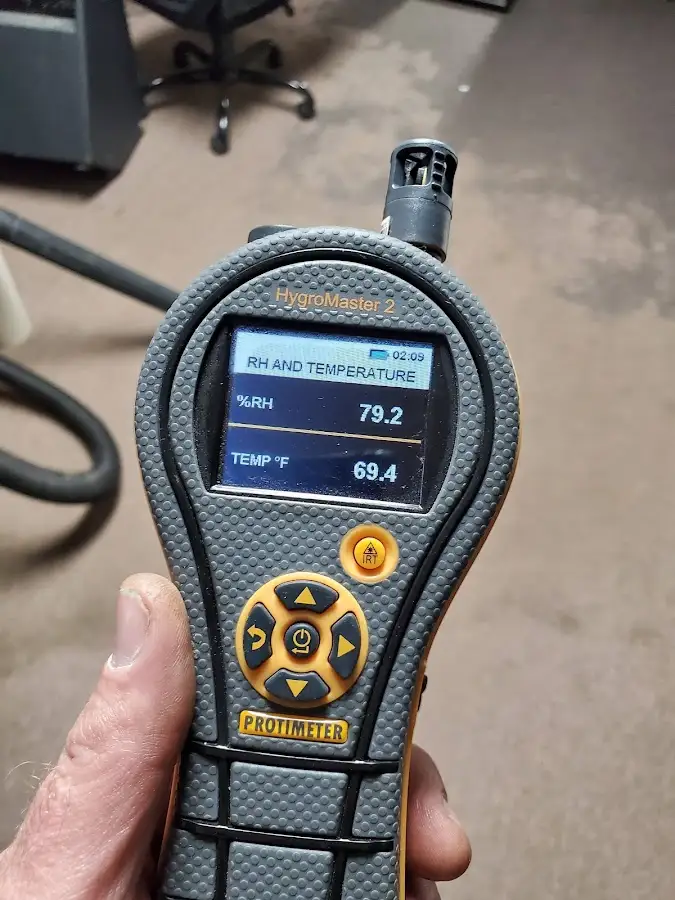 Moisture meter humidity assessment for Fire & Smoke Damage Restoration in Finneytown